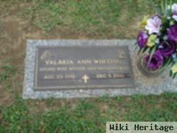 Valaria Ann Naylor Whiting