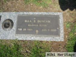 Ella B Duncan