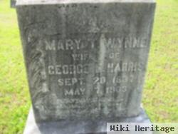 Mary T Wynne Harris