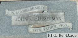 John E Zimmerman