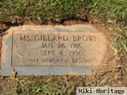 Gillard Brown