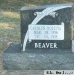 Carolyn Rosetta Beaver