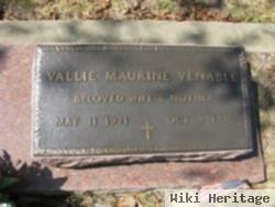 Vallie Maurine Venable