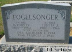 Luetta J. Fogelsonger