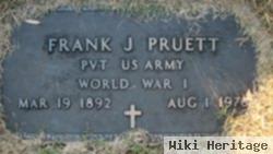 Frank J Pruett