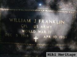 William J Franklin