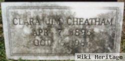 Clara Jimmie "jim" Cheatham