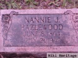 Nannie J. Hazelwood
