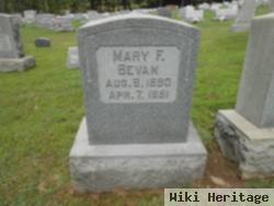 Mary F Bevan