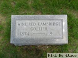 Winifred "winnie" Cambridge Collier