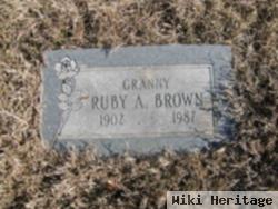 Ruby Alice Gann Brown