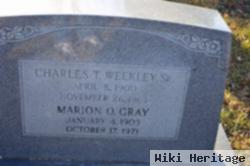 Charles Thomas Weekley, Sr