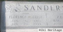 Florence Rozelle Trease Sanders