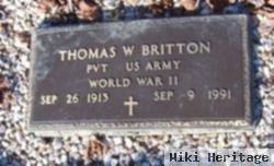 Thomas W Britton