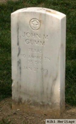 Pvt John Marion Gumm