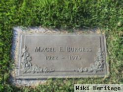 Macel E. Burgess