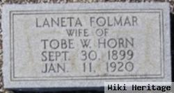 Mattie Laneta Folmar Horn