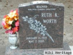 Ruth K Worth