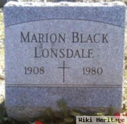 Marion Black Lonsdale