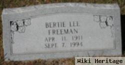 Bertie Lee Bagwell Freeman