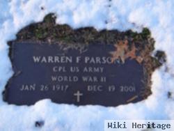 Warren F. Parsons
