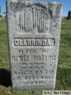 Clarrinda Hovey Watkins