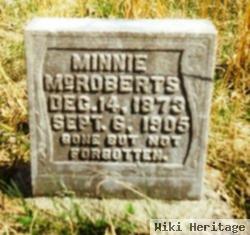 Minnie A. Wyatt Mcroberts