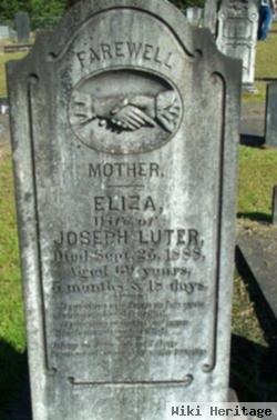 Eliza Burkhalter Luter