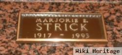 Marjorie E Strick