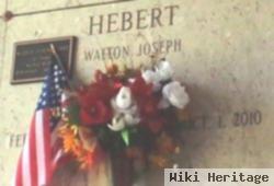 Walton Joseph Hebert