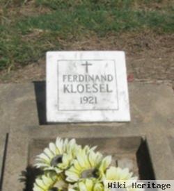 Ferdinand Kloesel