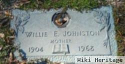 Willie E Johnston
