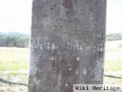 Mary Hannah Poole