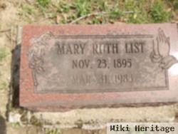 Mary Ruth List