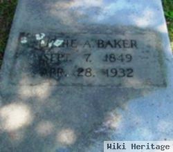 Elizabeth A. "lizzie" Kittrell Baker