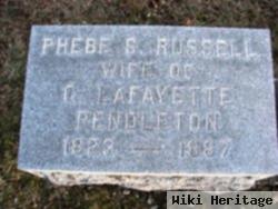 Phebe S Russell Pendleton