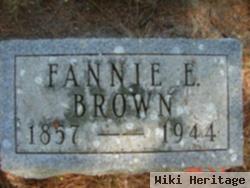 Fannie E Brown