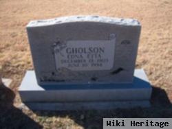 Edna Elizabeth Holloman Gholson