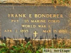 Frank E. Bonderer