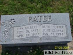 Ruth Porter Patee