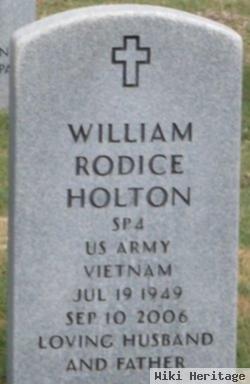 William Rodice Holton