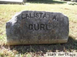 Calista Amelia "clista" Thompson Curl