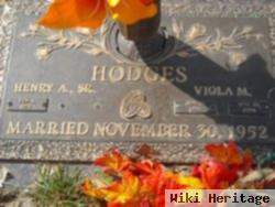 Henry A. "hank" Hodges, Sr