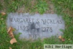 Margaret S Nicklas