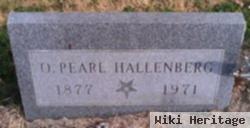 Olive Pearl Cunningham Hallenberg