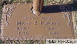 Mary B. Weed Poplett