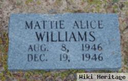 Mattie Alice Williams