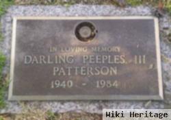 Darling Peeples Patterson, Iii