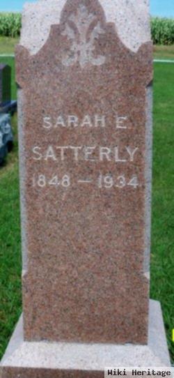 Sarah E. Satterly