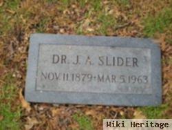 Dr Jesse A. Slider